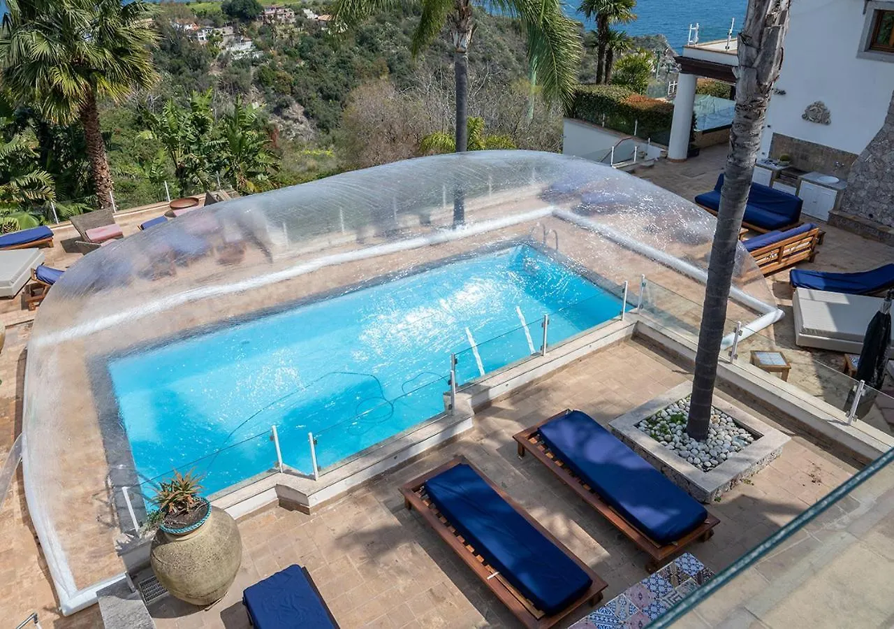 Villa Zagara Garden Spectacular Sea View In Taormina Apartment