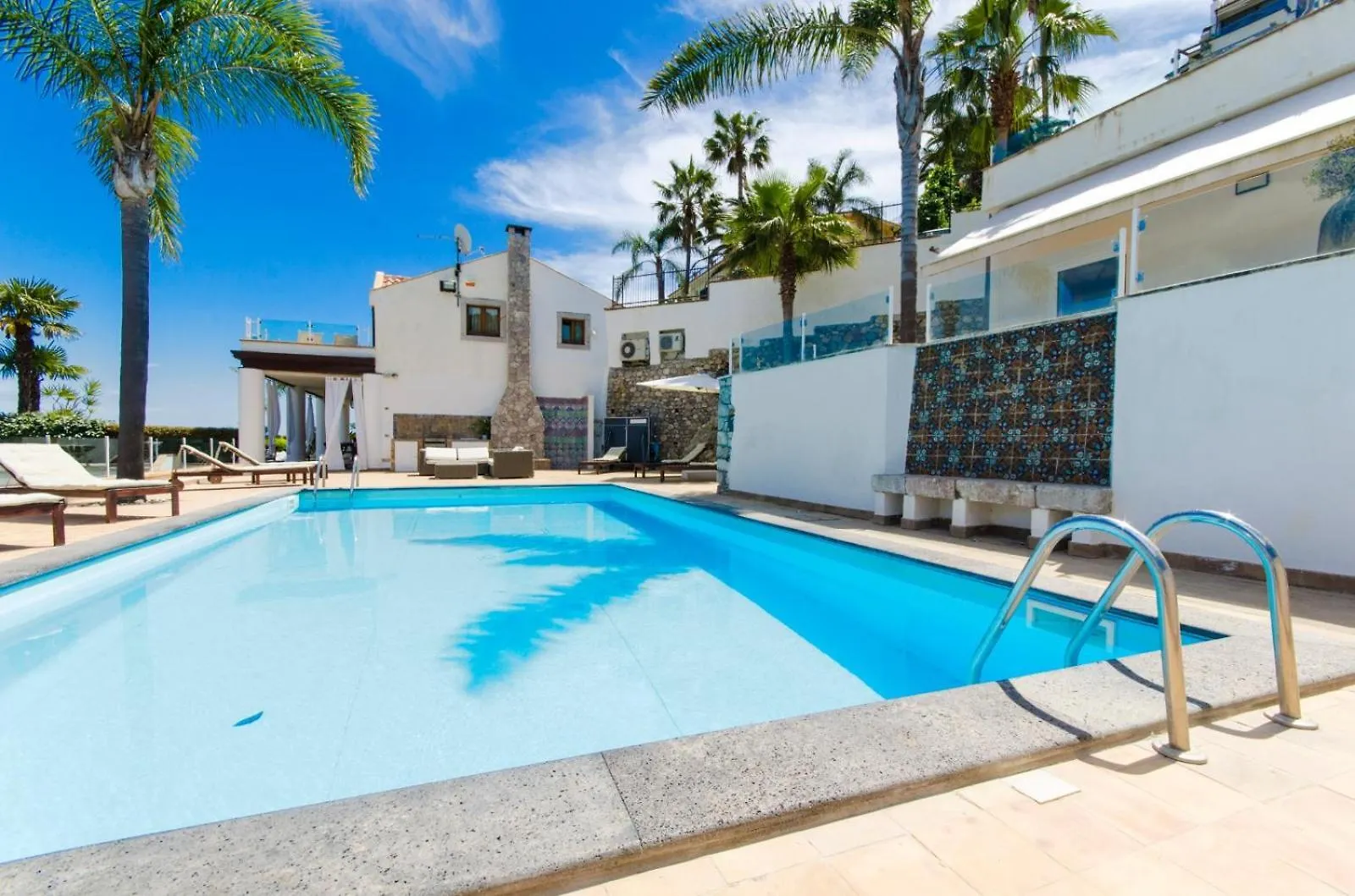 דירה Villa Zagara Garden Spectacular Sea View In טאורמינה